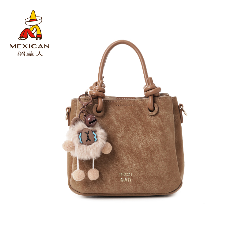 Пугало 2025 новая легкая ручная сумка-мессенджер класса люкс для женщин в простом стиле, изысканная ретро-сумка-мессенджер на одно плечо