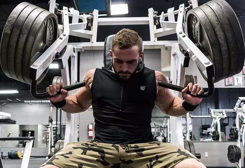 Mùa hè mới cơ bắp anh em thể thao giản dị không tay áo vest trùm đầu áo len nam chạy đào tạo Slim vest nam áo khoác reebok nam