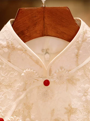 Летнее ципао, легкое свадебное платье для невесты, коллекция 2023, китайский стиль