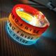 Disco bar concert support item LED night light circle luminous wrist strap flash bracelet fluorescent bracelet night running