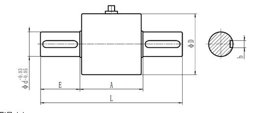 静止扭矩传感器外形图
