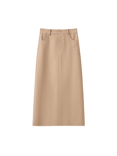 Оригинальный весенний комплект, длинная юбка, стиль, тренд сезона, А-силуэт