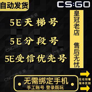 5ecsgo号csgo5e账户受信优先小号5e低分号5e过风险号csgo2排位