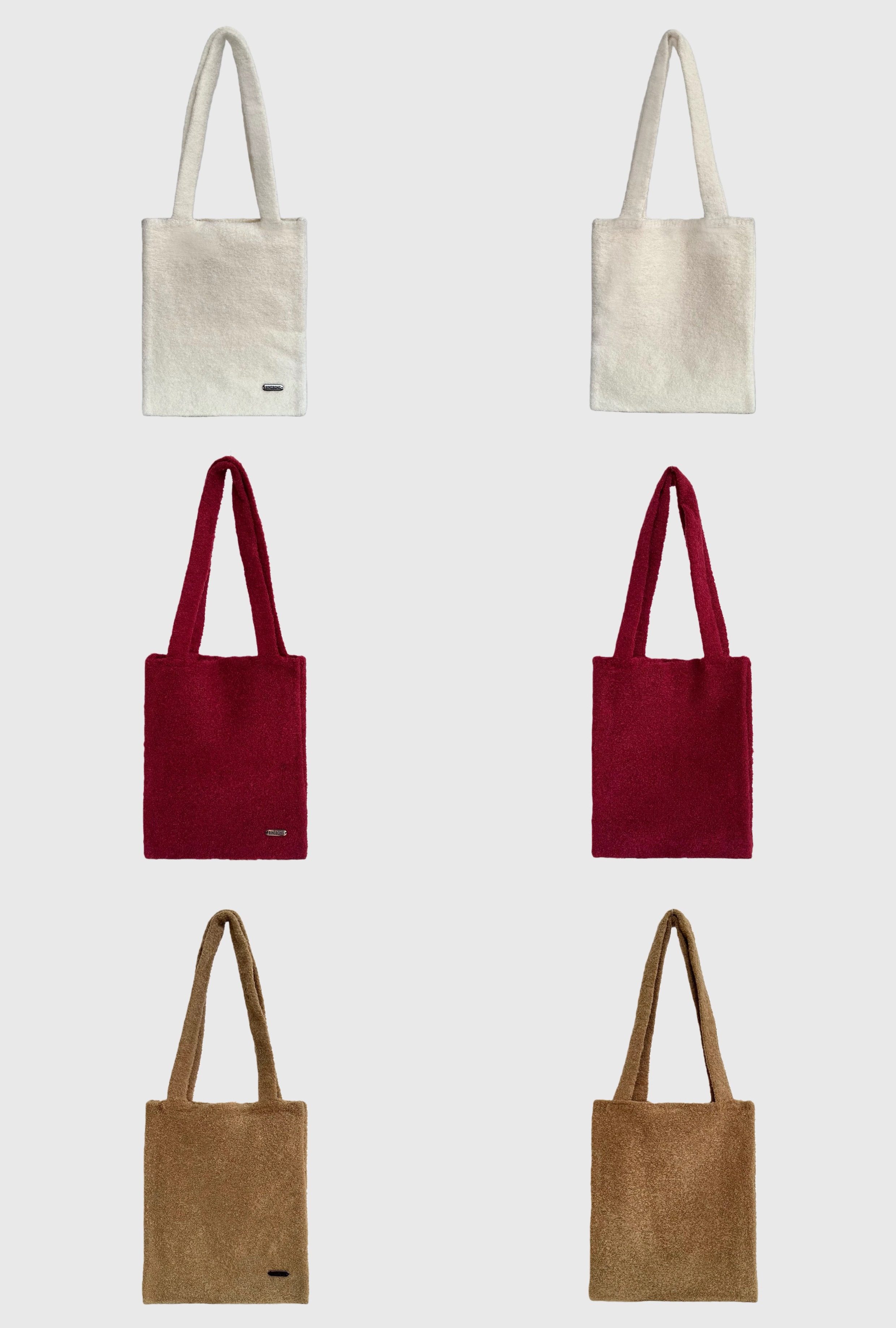 BINGBONG Open-Top Yarn Shoulder Bag