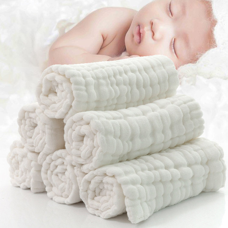 Diaper Pure Cotton Diaper Newborn Baby Meszie Cloth Baby Gauze Diaper Bag Precept Washable Supplies Full Cotton