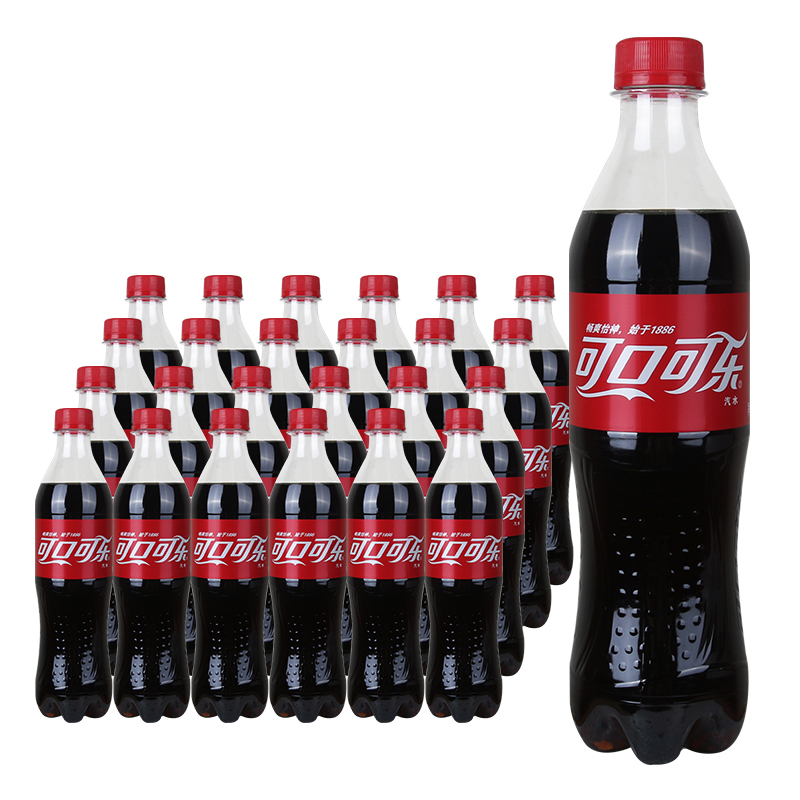 Coca Cola Coke carbonated soda drink 500ml * 24 bottled whole box Hainan New stock