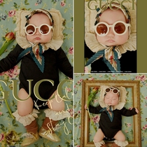 100 days baby clothes photographed full moon Photo props children Photographic costumes Newborn Photography Props Full Moon Photos