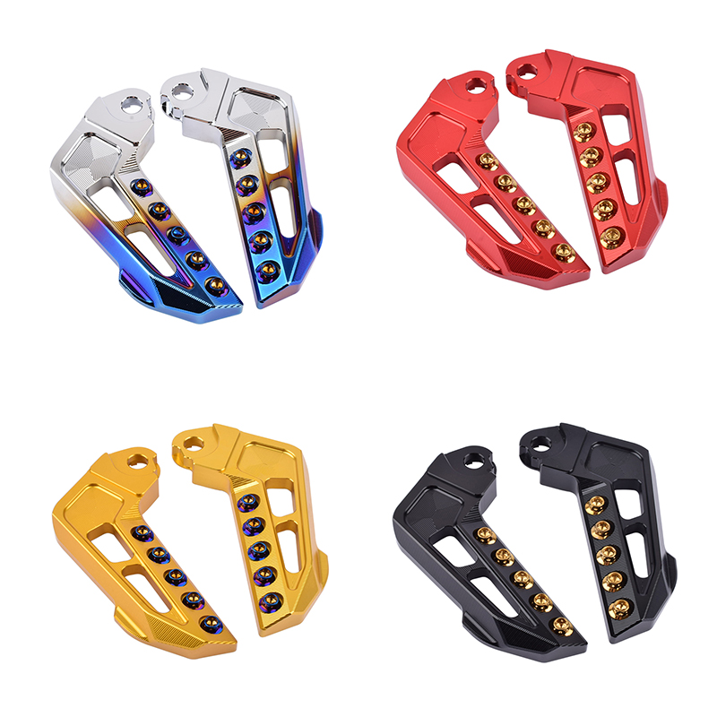 Calf Electric Car N1S NGT Retrofit Burn Titanium Fly Screwdown Foot Pedal Pedalling CNC Aluminum Alloy Straight Up Accessories