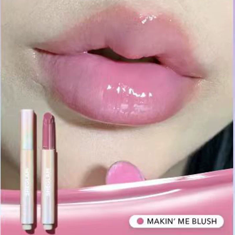 Solid Lip Gloss SHEGLAM 2.3 g, moisturizing mirror-effect lipstick, multi shade stick