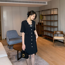 K sister (private dress) twill suit single-breasted wavy suit dress woman