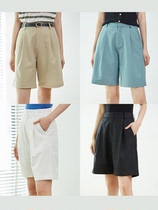 K sister (treasure pants) twill TR solid color wild loose straight suit pants women