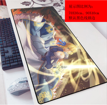 Fate series Fgo black Joan of Sakura saber SKA super notebook animation keyboard pad table pad mouse pad