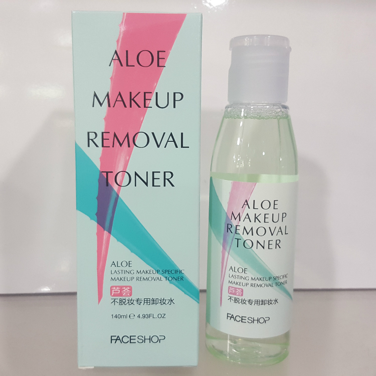 FACE Shop Feife Small Pad Purified Aloe Vea without Makeup Deep Cleaning and Remove Oil