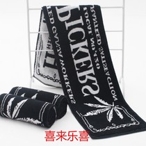 Sports towel sweat-absorbing fitness running pure cotton extended gym sweat towel hip-hop hip-hop halter neck one meter bboy