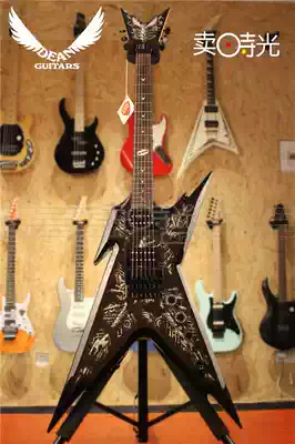Selling Time Dean Razorback dimebag Floyd-Bio mech w c Shaped Electric Guitar