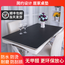  Cowhide pattern large class mat Business desk desk mat Office desk mat Computer desk mat Writing desk console