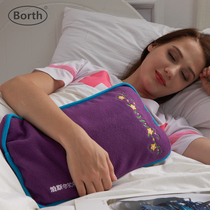 borth Borth injection water heater bed hot water bottle Large warm water bag High density PVC flushing warm handbag