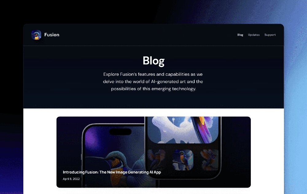 作为设计师或开发者，展示应用的功能可能是一项具有挑战性的任务。你希望以最佳方式展示你的应用，并突出其功能特性。然而，创建一个能够充分展现应用特色的网站可能非常耗时。这时，Framer Template Fusion 就派上用场了。