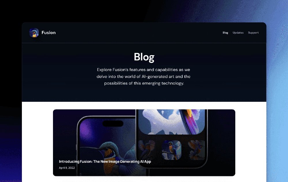 作为设计师或开发者，展示应用的功能可能是一项具有挑战性的任务。你希望以最佳方式展示你的应用，并突出其功能特性。然而，创建一个能够充分展现应用特色的网站可能非常耗时。这时，Framer Template Fusion 就派上用场了。