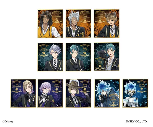 Hand -made Tong Meng Huilin ENSky Disney distorted Wonderland Foil color paper uniforms Ver group spot
