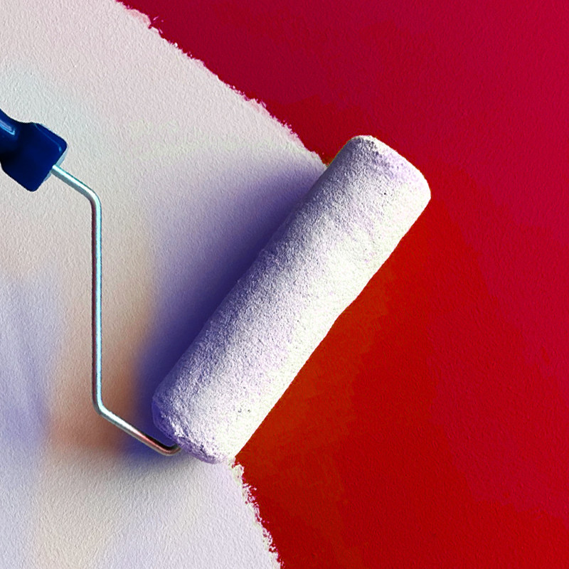 Interior walls Emulsion Paint Wall Painted Wall Renovated Self-Brushed Net Taste White Paint Color Paint Powder Brushed Interior Paint