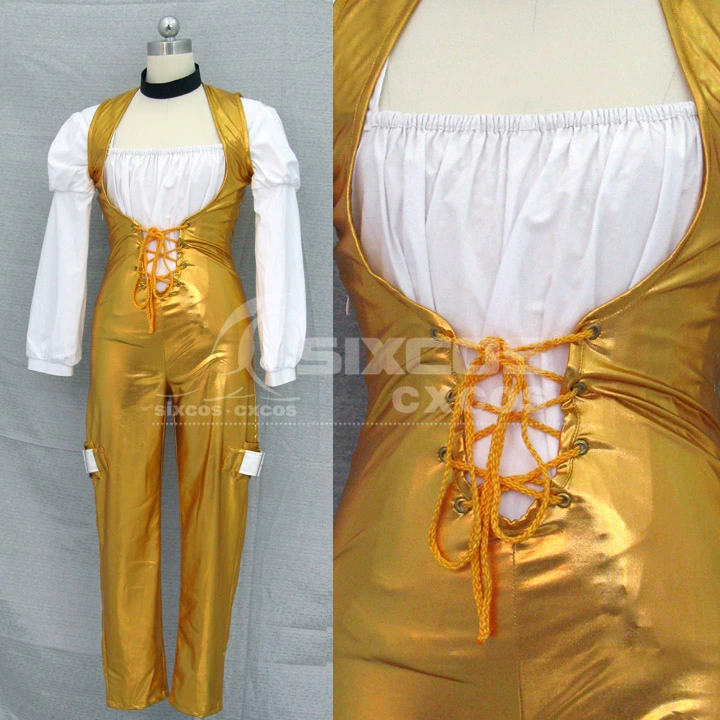 Final Fantasy Garnet Teal COS trang phục tùy chỉnh FFX Garnet Cosplay Costume - Cosplay