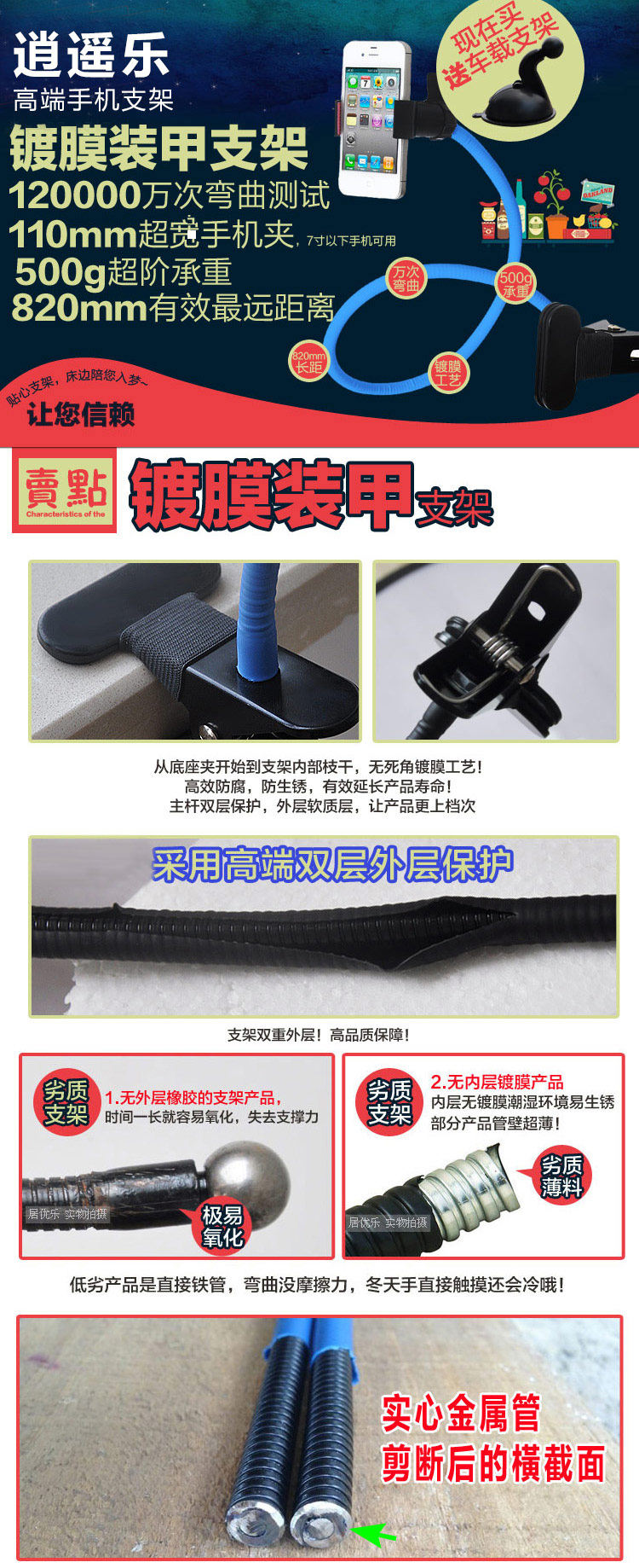 Support téléphone portable - Ref 1360291 Image 5