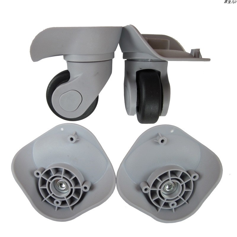 A09 Silent Single Row Wheels Trolley Case Wheels Suitcase Universal Wheels Luggage Bag Wheels Accessories Casters - Jun