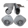 A09 Silent Single Row Wheels Trolley Case Wheels Suitcase Universal Wheels Luggage Bag Wheels Accessories Casters - Jun