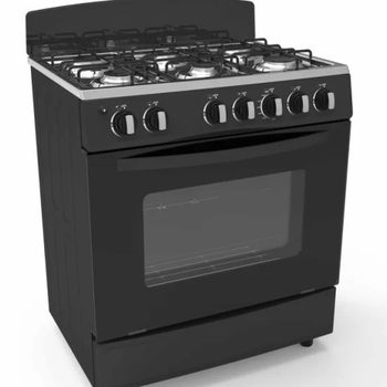 Cross-Border 6-Burner Gas Stove with Oven, Upright Integrated Burner, Hot-Selling Export, European and British Standards, Barbecue