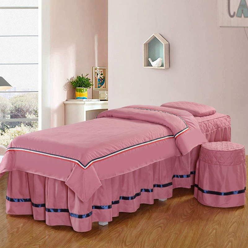 [Gửi] là màu đơn giản giường vẻ đẹp bedspread denim bedspread thẩm mỹ viện Body liệu pháp xoa bóp massage lõi - Trang bị tấm