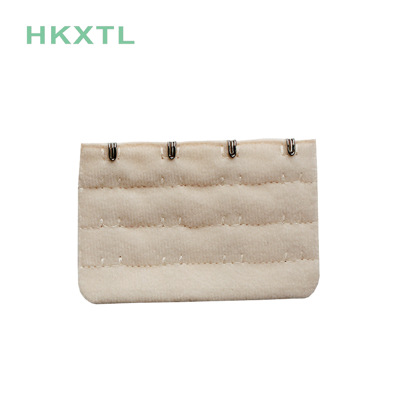 HKXTL áo ngực mở rộng khóa thứ ba thiết bị bốn hàng khóa sau khóa lại khóa móc áo ngực YCK4 miếng nới áo ngực bản 4 móc