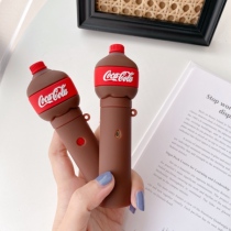 RELX Yueche generation four generations cartoon lanyard silicone leather case Cigarette rod soft rubber protective case Yuake cola soda bottle