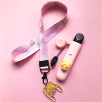 RELX fourth generation protective case Yue engraved beautiful girl cartoon cute girl heart cigarette rod Silicone case Leather case Soft shell Yue Ke