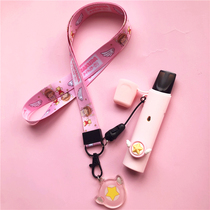 RELX generation protective case Yue engraved beautiful girl cartoon cute girl heart cigarette rod Silicone case Leather case Soft shell Yue Ke