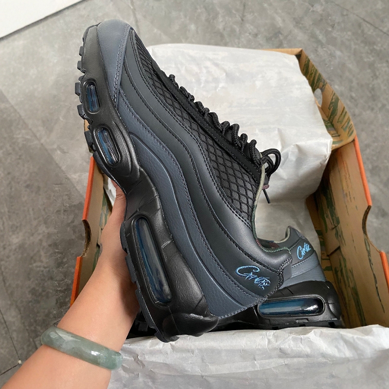 New Max95 Men's Sneakers with Air Cushion Height-Increasing Running Shoes, Versatile Mesh Casual Shoes for Women, Retro Dad Shoes