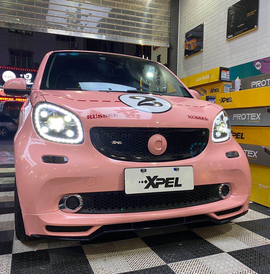 Mercedes-Benz smart headlights led headlights led taillights a touch of blue headlights Diamond headlights Zhongnet lights