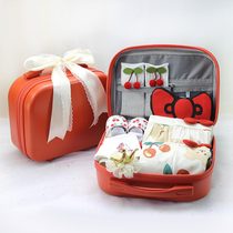 Spring and Autumn Beginner Baby Clothes Gift Box Mori hipster Female Baby Full Moon Princess Climbing New Hundred Days Gifts