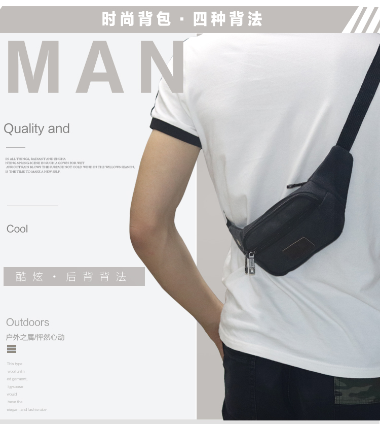Wearable new canvas túi điện thoại di động của nam giới đa chức năng thực tế túi thể thao ngoài trời và giải trí chạy túi túi đựng điện thoại đeo hông