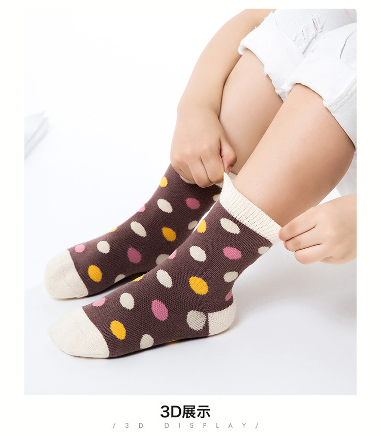 Nếu các dòng tất trẻ em cotton 3-5-7-9 tuổi cô gái trong vớ polka dot vớ cô gái vớ trẻ em mùa đông tất lưới cho bé