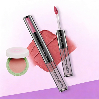 【全新升级】AZTK双头唇釉持妆哑光口红唇泥不沾杯水光镜面嘟嘟女