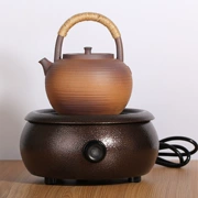 Thời trang kiến ​​vuông gốm gốm điện gốm sứ nồi gốm nồi sắt nồi bạc nồi nước nhà bếp nhỏ bộ trà - Bếp điện