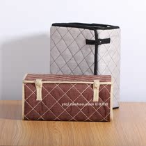 Tea set containing a pot of six cups of portable tourist cloth bag Artisanal Hemp Cloth Teacup Tea Cup Outdoor travel anti-crash bag