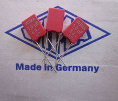 Import Germany Weimar WIMA 1UF63V 63V1UF 63V1UF 63V105 63V105 foot distance 5mm