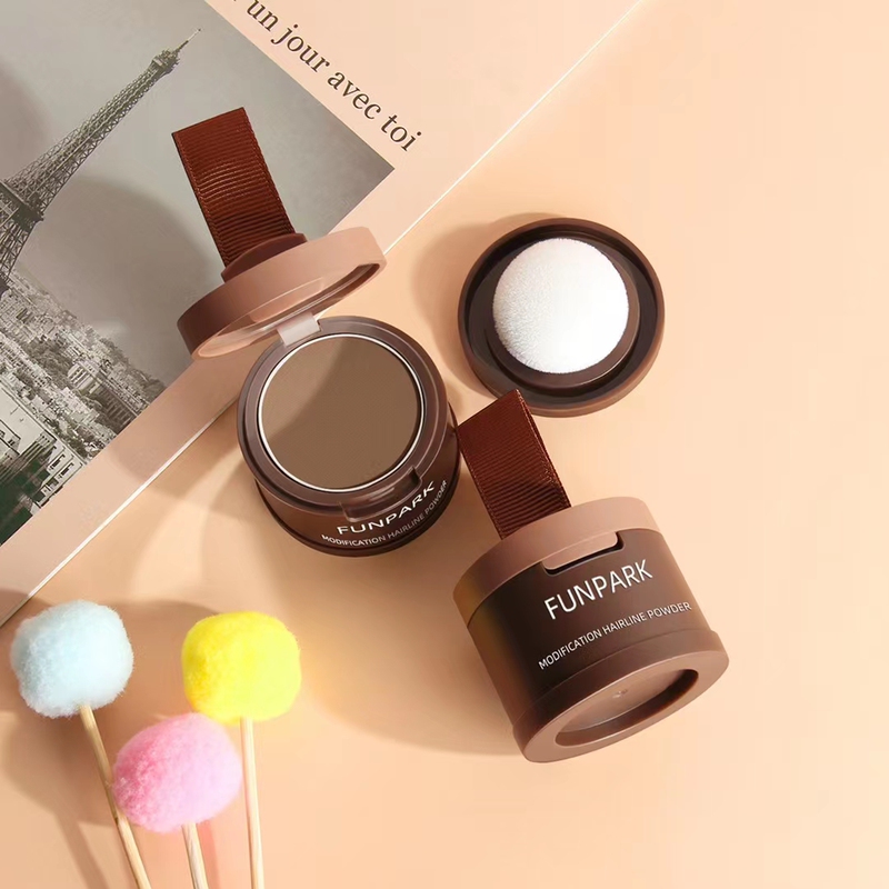 Funpark Discreet Hairline Modification Shadow Powder Waterproof and Sweat-Resistant Genuine Funpark Discreet Hairline Modification Shadow Powder Waterproof and Sweat-Resistant Genuine