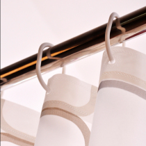  Bathroom shower curtain cloth water proof mildew proof EVA classic checkered atmosphere hotel bathroom bathroom shower curtain