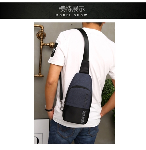 Mới giản dị nam túi ngực vai Messenger túi nhỏ túi ngực nam đơn giản thời trang trở lại gói chéo phiên bản Hàn Quốc của thủy triều túi dior
