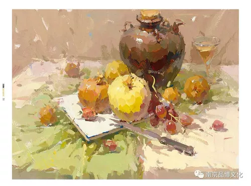 Liu Gang Color Static Object 2020 Meishu Culture Wang Le Shui Powder Основная цветная комбинация комбинированная комбинация по рисованию фрукты, овощи, цветы и меридские шаги сравнение