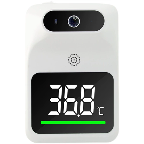 Наружная низкая температура ниже нулевого зимнего инфракрасного термометра не -контактная стена люди используют термометр для горячего пистолета для торговых центров