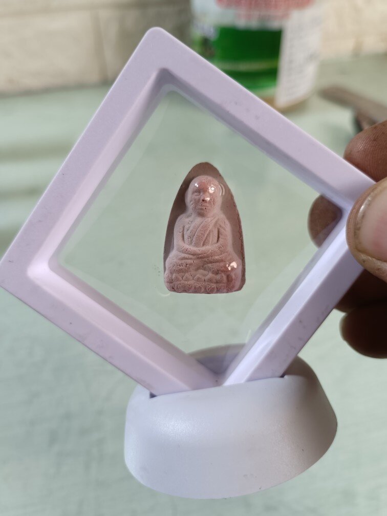 Amulet of Thailand Buddha Amulet Master Luang Phor himself, the finished product